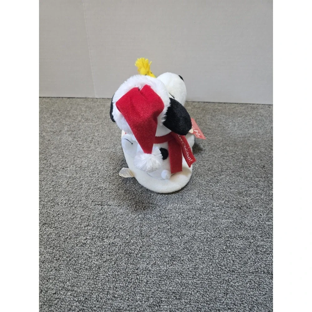 Hallmark Peanuts Swingin' With Snoopy Woodstock 3 Tunes Animated Plush READ